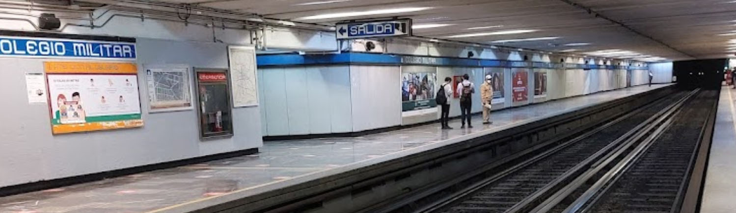 Metro Colegio Militar Estación de la Línea 2 del Metro CDMX