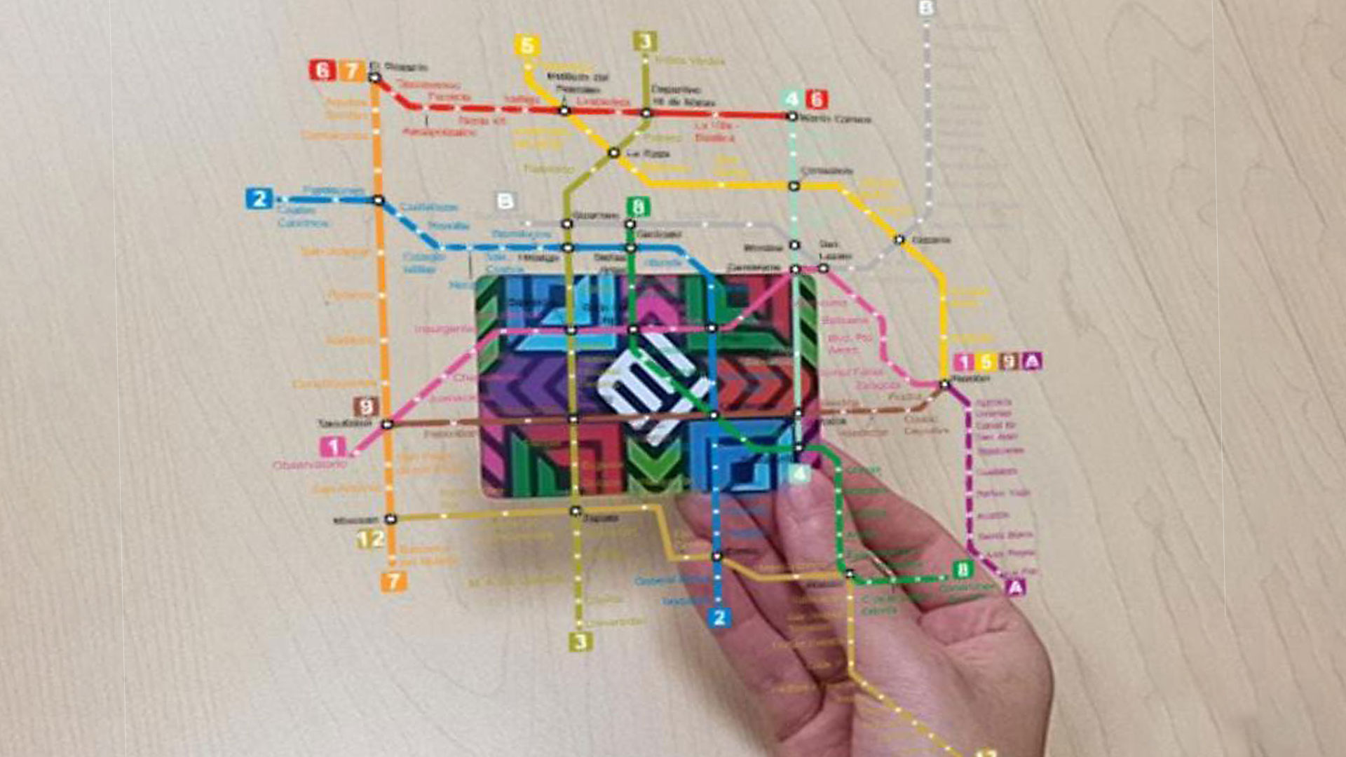 Filtro Metro CDMX para verlo en 3D - Metro CDMX